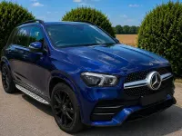 Used Mercedes GLE400 AMG line 330 HP (242 kW) 2019 Blue SUV