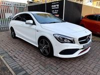 Used Mercedes CLA250 Shooting Brake AMG 218 HP (160 kW) 2017 White Estate
