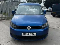 Usado VW Caddy Trendline 102 HP (75 kW) 2014 Azul Monovolume
