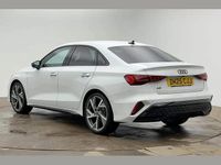 New Audi A3 Black Edition 150 HP (110 kW) 2025 White Sedan