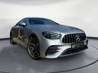 Used Mercedes E220 AMG line 2021 Silver Coupe