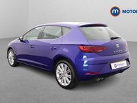 Used Seat Leon XCELLENCE 125 HP (91 kW) 2016 Blue Hatchback