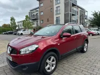 Used Nissan Qashqai +2 Acenta 117 HP (86 kW) 2013 Red SUV