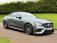 Used Mercedes E220 AMG line 2017 Grey Coupe