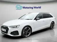 Używany Audi A4 Black Edition 190 KM (139 kW) 2021 Biały Kombi