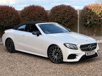 Used Mercedes E350 AMG line 313 HP (230 kW) 2019 White Cabriolet