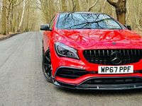 Used Mercedes CLA45 AMG 2017 Red Sedan