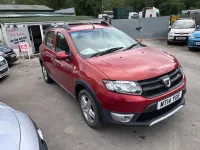 Used Dacia Sandero Ambiance 90 HP (66 kW) 2014 Red Hatchback
