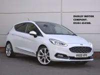 Used Ford Fiesta Vignale 100 HP (73 kW) 2019 White Hatchback