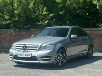 Used Mercedes C250 AMG 2013 Silver Sedan