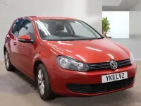 Używany VW Golf VI Match 140 KM (102 kW) 2011 Czerwony Hatchback