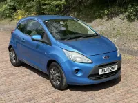 Used Ford Ka 69 HP (50 kW) 2010 Blue Hatchback