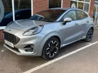 Używany Ford Puma ST-Line X 125 KM (91 kW) 2019 Srebrny Hatchback