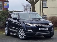 Used Land Rover Range Rover evoque Prestige 2014 Blue Estate