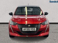 Used Peugeot 208 GT-line 102 HP (75 kW) 2020 Red Hatchback