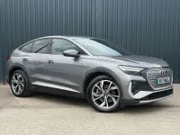 Used Audi Q4 e-tron S-Line 150 kW (204 HP) 2021 Grey SUV