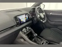 Used Skoda Karoq SportLine 150 HP (110 kW) 2025 Moon white metallic SUV