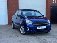 Used Ford Ka Plus Zetec 85 HP (62 kW) 2017 Blue Hatchback