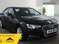 Used Audi A4 Comfort 150 HP (110 kW) 2018 Black Sedan