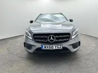 Used Mercedes GLA250 AMG Line Premium Plus 211 HP (155 kW) 2018 Mountain grey metallic SUV