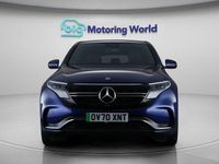 Used Mercedes EQC400 AMG line 300 kW (408 HP) 2020 Blue SUV