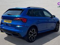 Used Skoda Kamiq Monte Carlo 110 HP (80 kW) 2022 Blue SUV