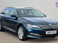 Usado Skoda Superb SE L 218 CV (160 kW) 2020 Azul