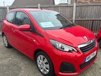 Used Peugeot 108 Active 68 HP (50 kW) 2017 Red Hatchback