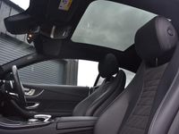 Begagnad Mercedes E220 AMG line 2017 Röd Sportkupé