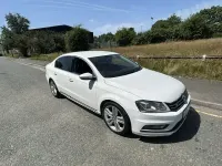 Used VW Passat R-line 105 HP (77 kW) 2014 White Sedan