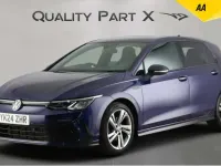 Used VW Golf VIII R-line 150 HP (110 kW) 2024 Blue Hatchback