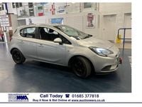 Used Vauxhall Corsa Design Edition 95 HP (69 kW) 2016 Silver Hatchback