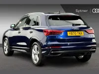 Used Audi Q3 S-Line 150 HP (110 kW) 2020 Blue SUV