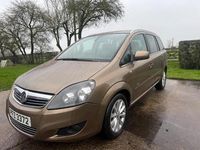 Used Vauxhall Zafira Design Edition 2013 Brown MPV