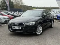 Używany Audi A3 Design 150 KM (110 kW) 2018 Czarny Sedan/Limuzyna