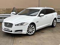 Used Jaguar XF Sportbrake Premium Luxury 2013 White Estate