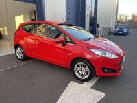 Used Ford Fiesta Zetec 2013 Red Hatchback