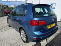 Used VW Golf Sportsvan SE 110 HP (80 kW) 2015 Blue MPV