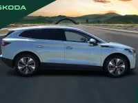 Used Skoda Enyaq iV 154 kW (210 HP) 2024 Arctic silver metallic SUV