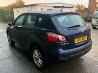 Used Nissan Qashqai Acenta 117 HP (86 kW) 2011 Blue SUV