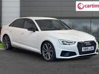 Used Audi A4 Black Edition 2019 White Sedan