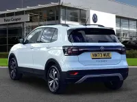 Second-hand VW T-Cross Black Edition 95 CP (69 kW) 2023 Alb SUV