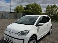Used VW up! move up! 60 HP (44 kW) 2014 White Hatchback