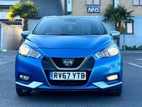 Usado Nissan Micra N-Connecta 2017 Azul Citadino