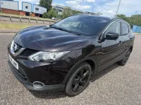 Used Nissan Qashqai N-Connecta 110 HP (80 kW) 2016 Black SUV