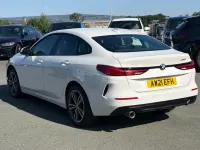 Used BMW 218 Gran Coupé Sport Line 134 HP (98 kW) 2021 White Coupe