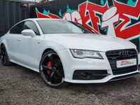 Used Audi A7 Sportback Black Edition 313 HP (230 kW) 2014 White Hatchback