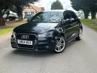Used Audi A1 S-Line 2014 Black Hatchback
