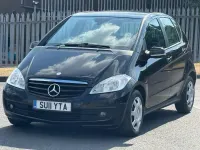 Used Mercedes A160 Classic 95 HP (69 kW) 2011 Black Hatchback