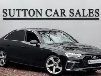 Begagnad Audi A4 S-Line 163 HK (119 kW) 2022 Svart Sedan